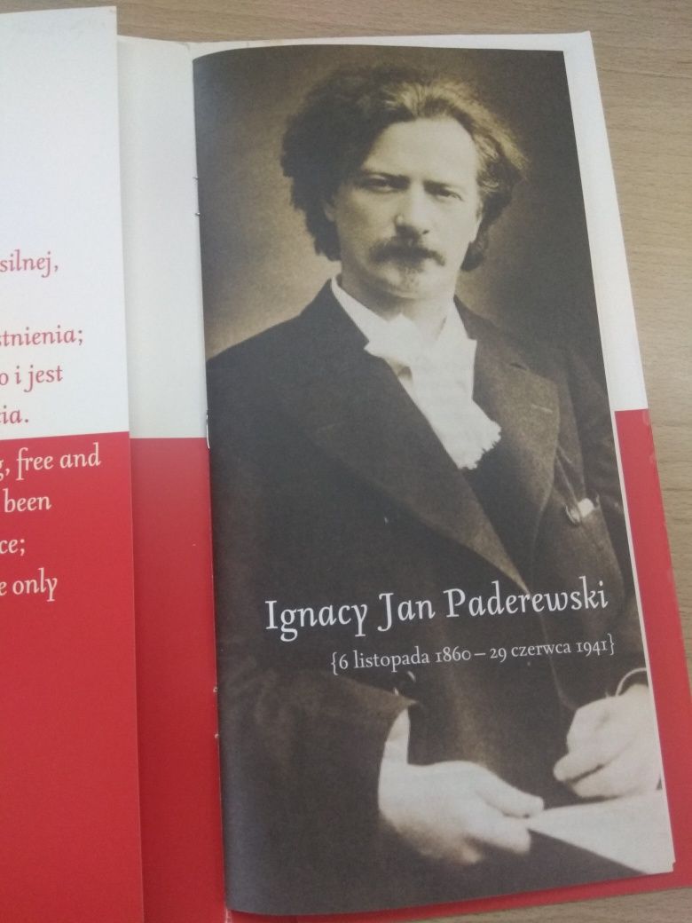 Ignacy Jan Paderewski koncert na płycie CD