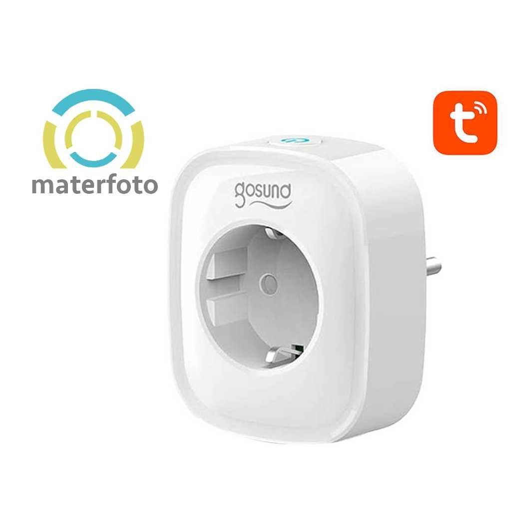 NOVO Tomada Smart Socket WiFi Gosund c/ medidor consumo, Tuya