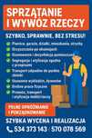Sprzątanie i wywóz rzeczy — piwnice, garaże, działki, mieszkania.