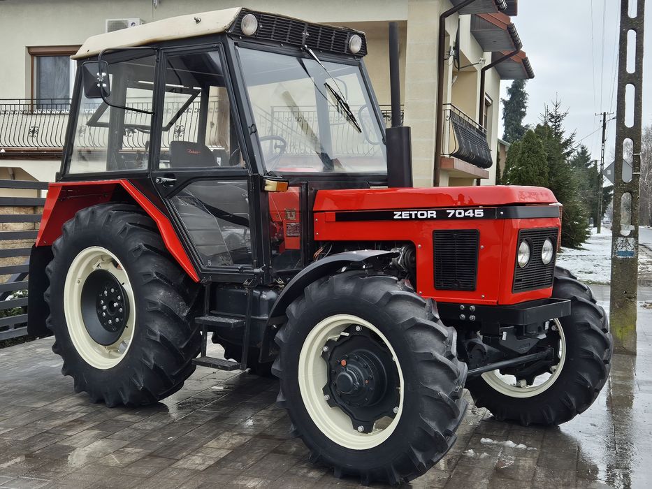 #Zetor 7045\•\Stan Dobry\•\1988rok\•\Export\•\ Szeroka kabina#
