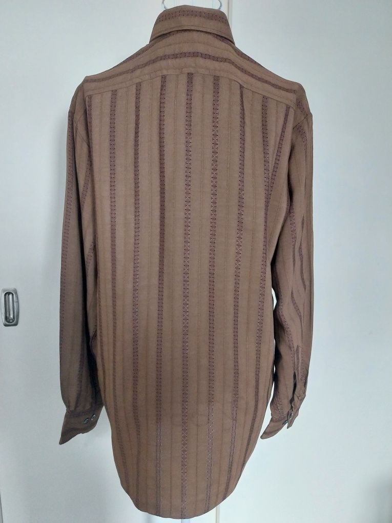 Camisa castanha, Manoli | vintage, Veste Tamanho XL, muito bom estado