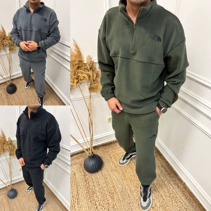 Чоловічий теплий костюм двухсторонній мікрофліс