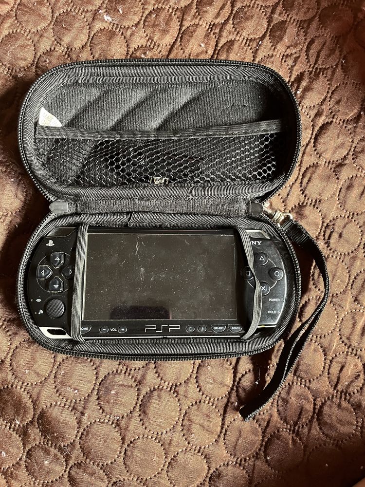 Psp sony com camara e bolsa incluida