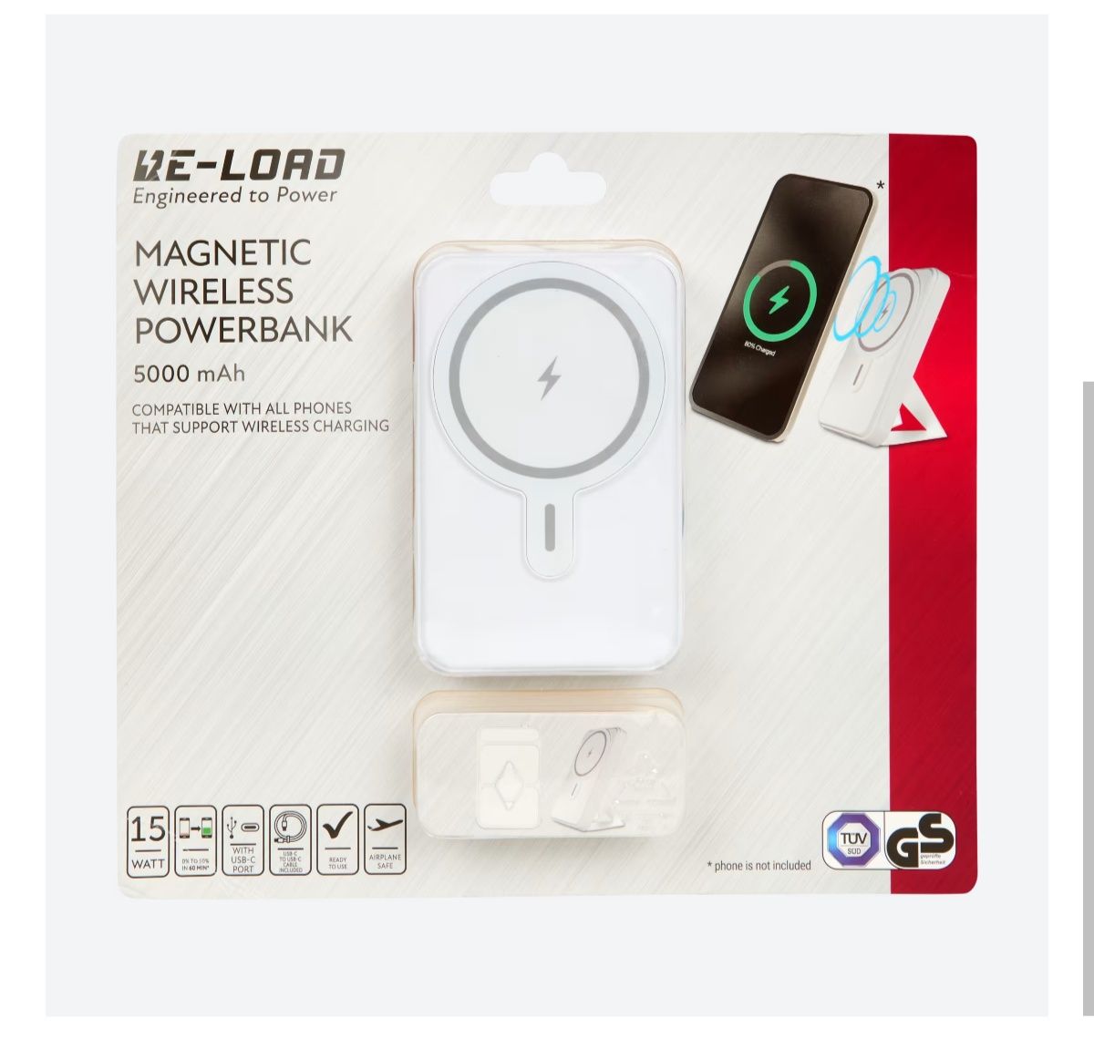 Powerbank do iPhone,Samsung i inne z Magsafe 5000mAh.Każdy smartfon.