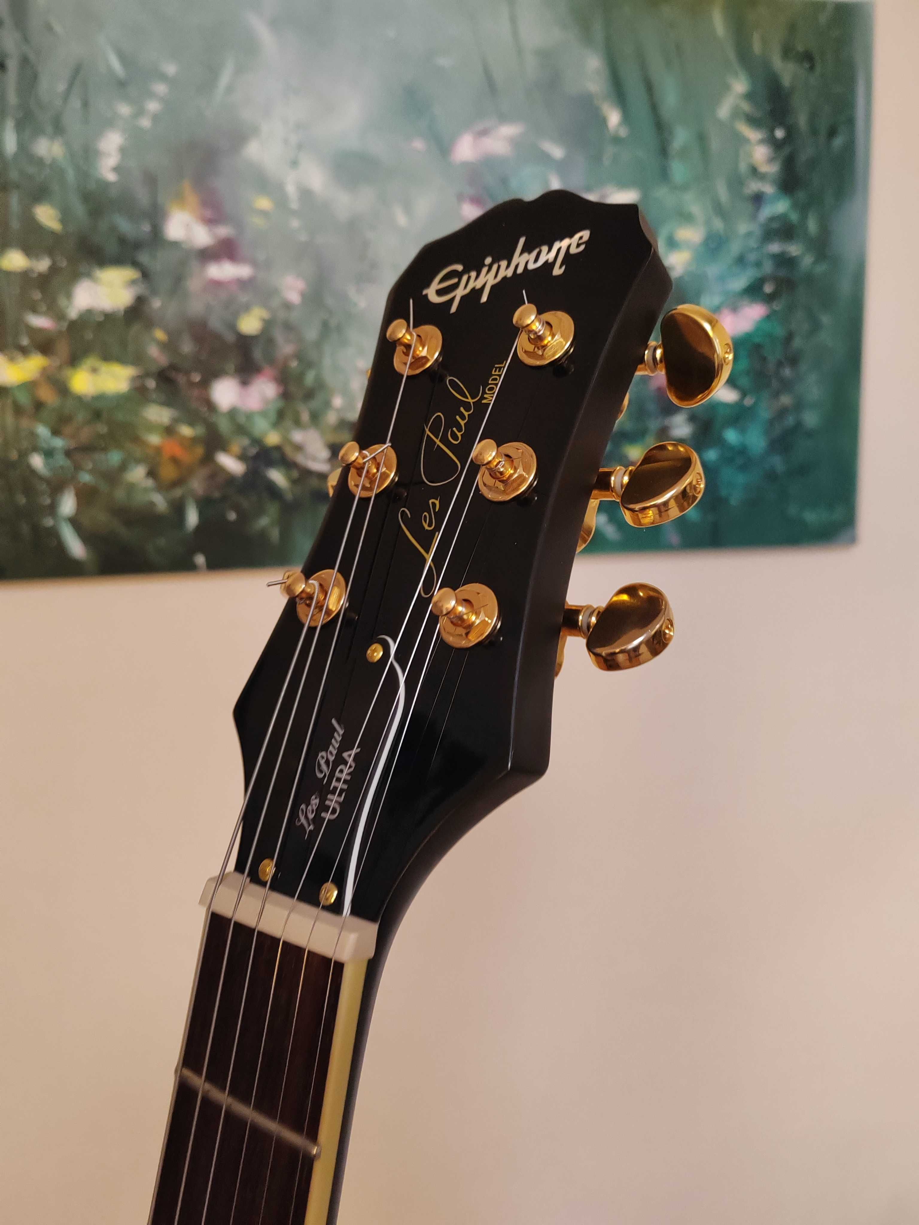 Gitara Epiphone Les Paul Ultra + dedykowany futerał - Korea 2007r.
