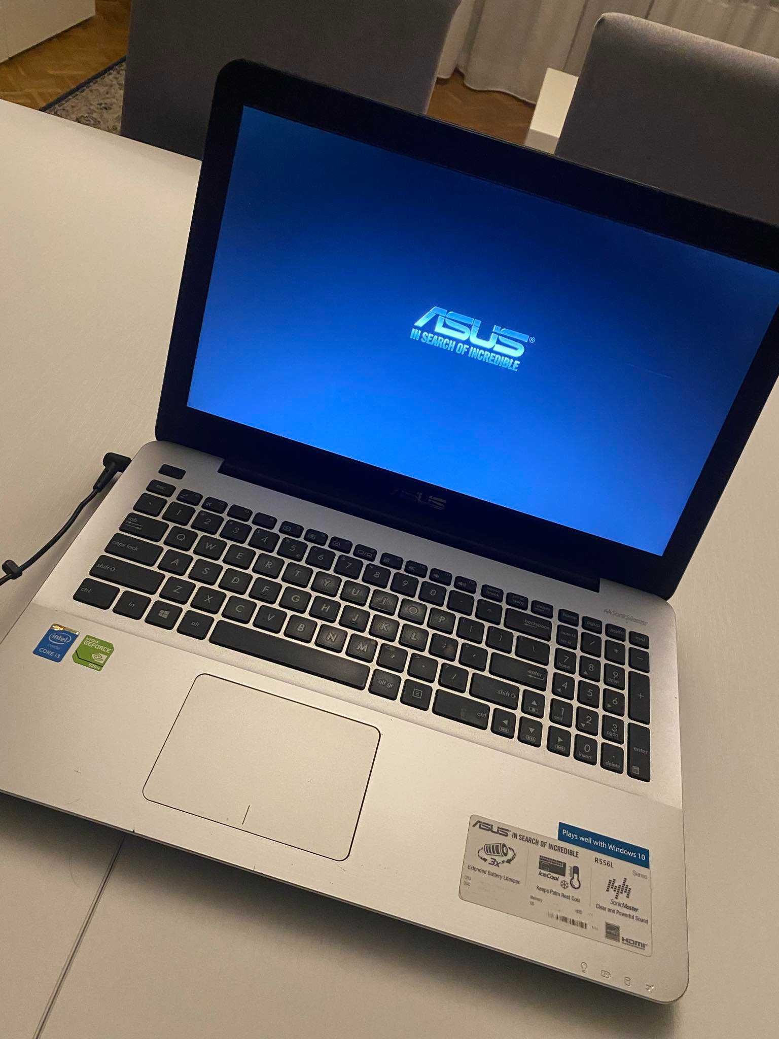 Laptop Asus R556L Intel Core i3 8 GB RAM Dysk 1TB