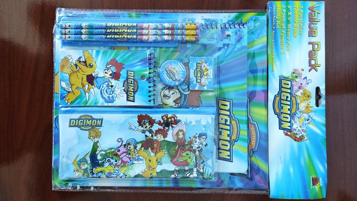 Pack Escola Digimon