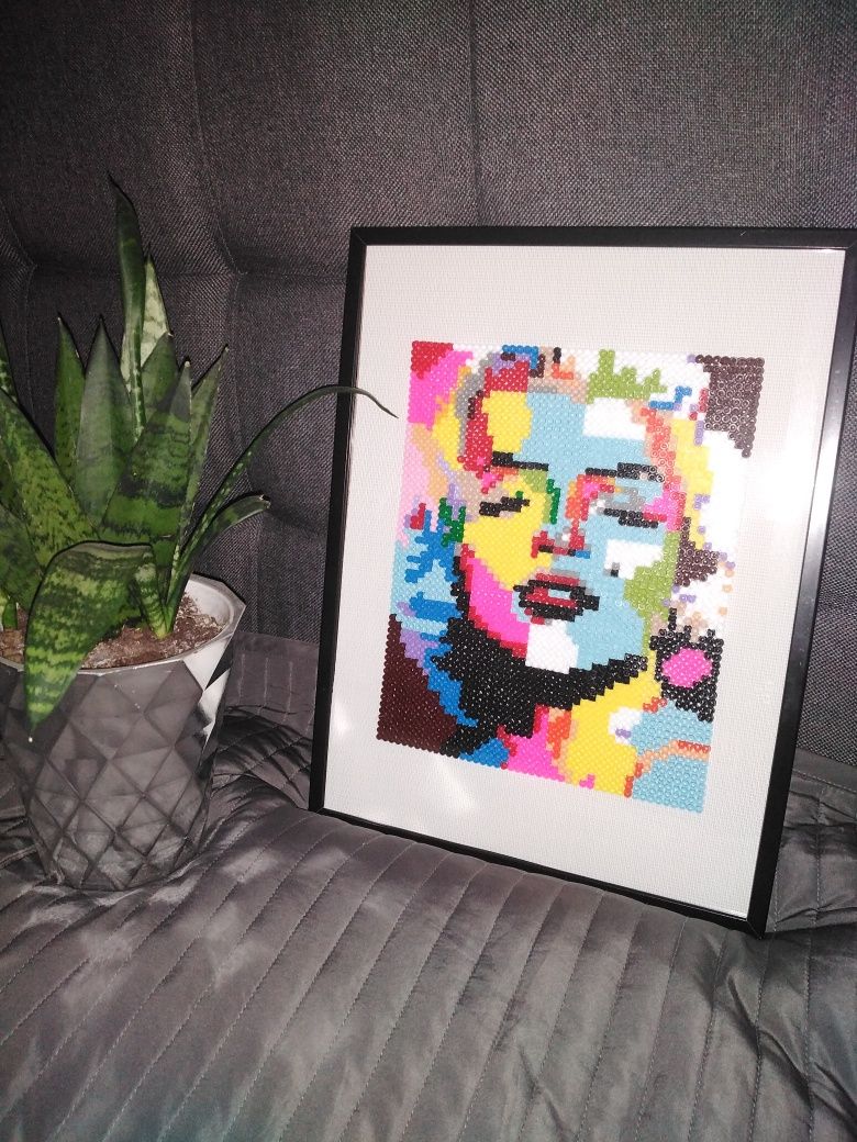 Rękodzieło obrazPOP ART Marilyn Monroe #Cena do uzgodnienia #