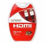 Przewód Kabel HDMI 1,5m 2.1 4K 8K certyfikat 120Hz