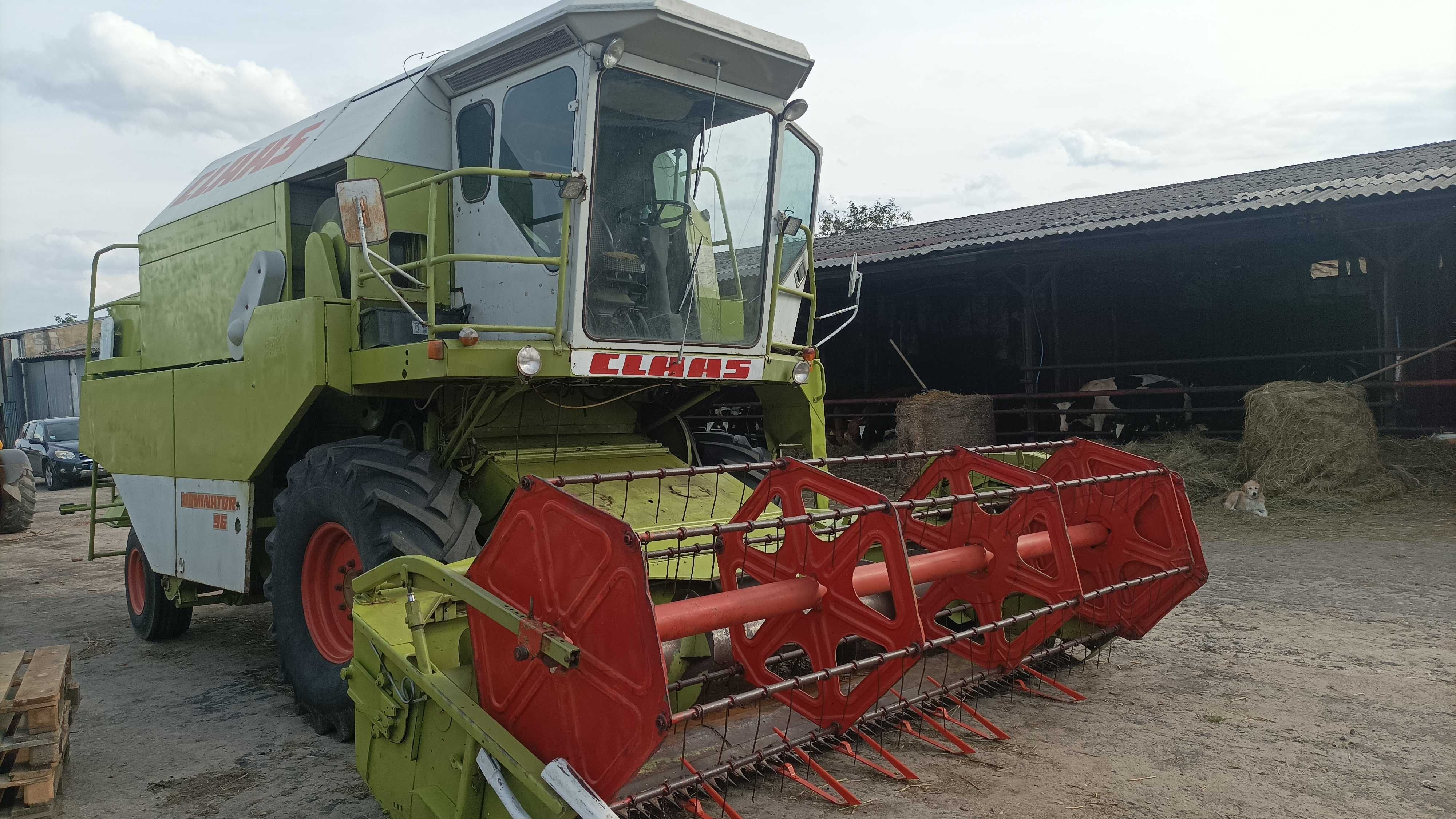 Kombajn claas dominator 96 heder 3,90m