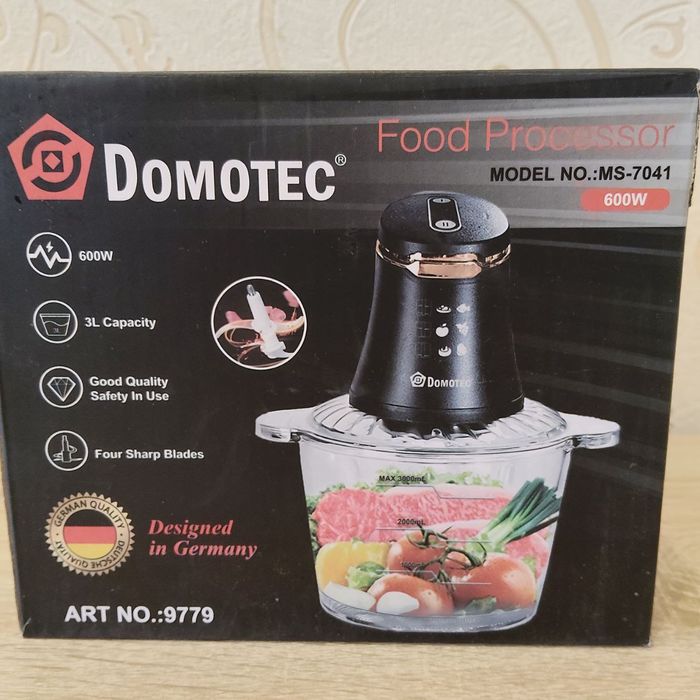 Блендер подрібнювач із чашею на 3 літри Domotec MS 7041