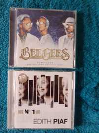 Bee Gees, Edith Piaf- zestaw 2 płyt cd.