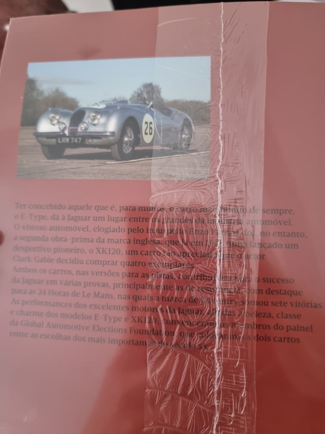 Livro história da Jaguar