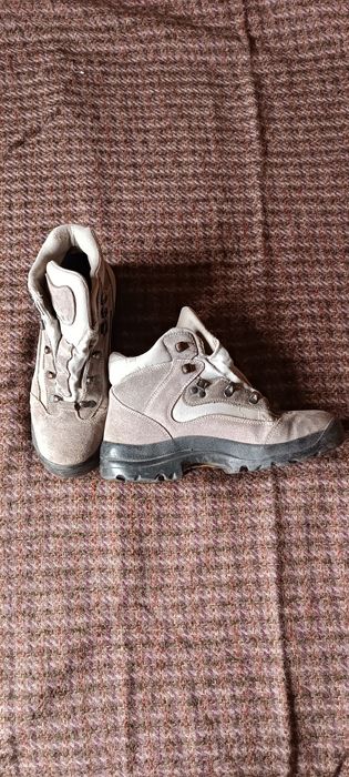 Buty trekingowe skórzane double density 39