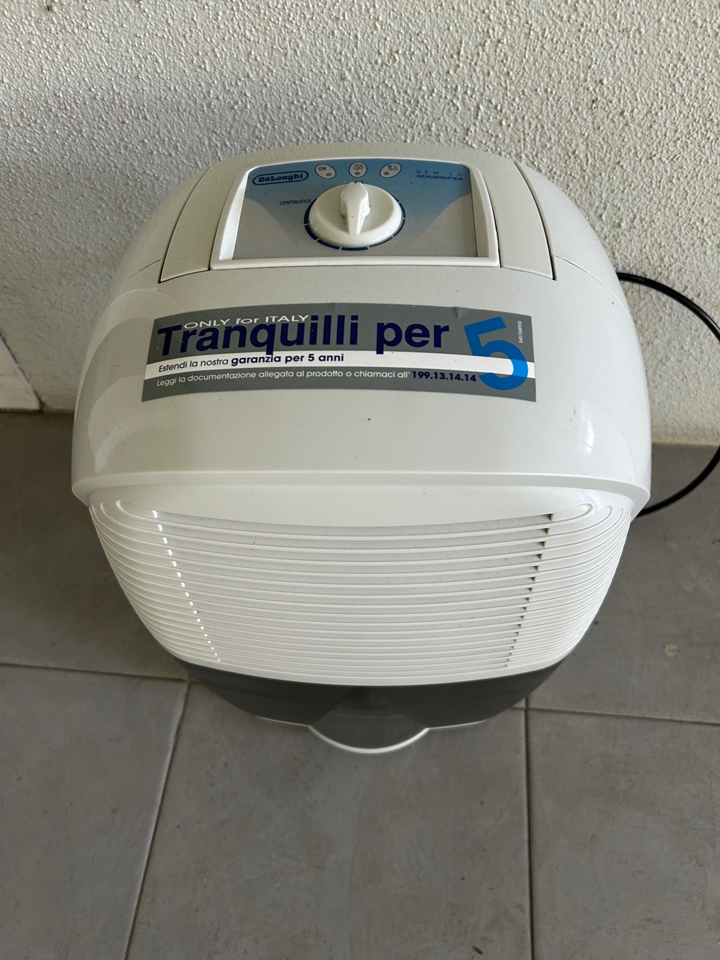 Desumidificador Delonghi