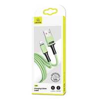 Kabel Usams U52 Lightning 2A Fast Charge 1M Zielony/Green