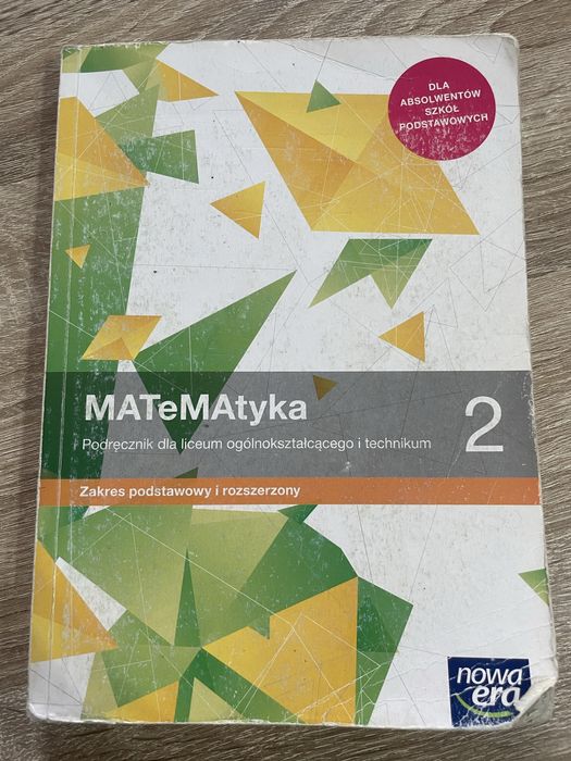 Matematyka 2 zakres podstawowy i rozszerzony