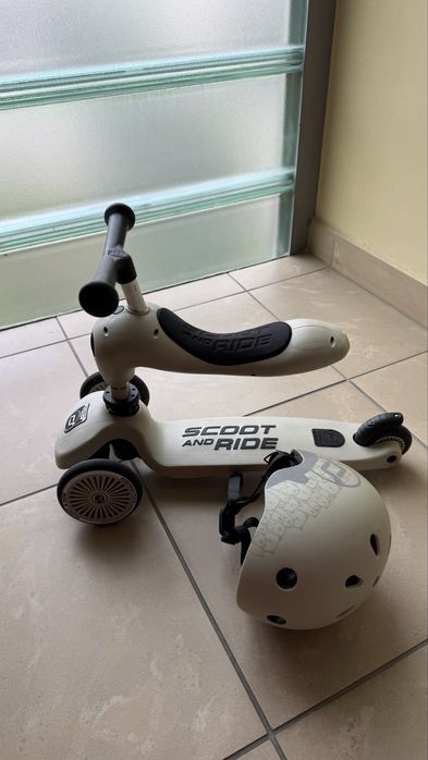Scoot and Ride hulajnoga jeździk plus kask