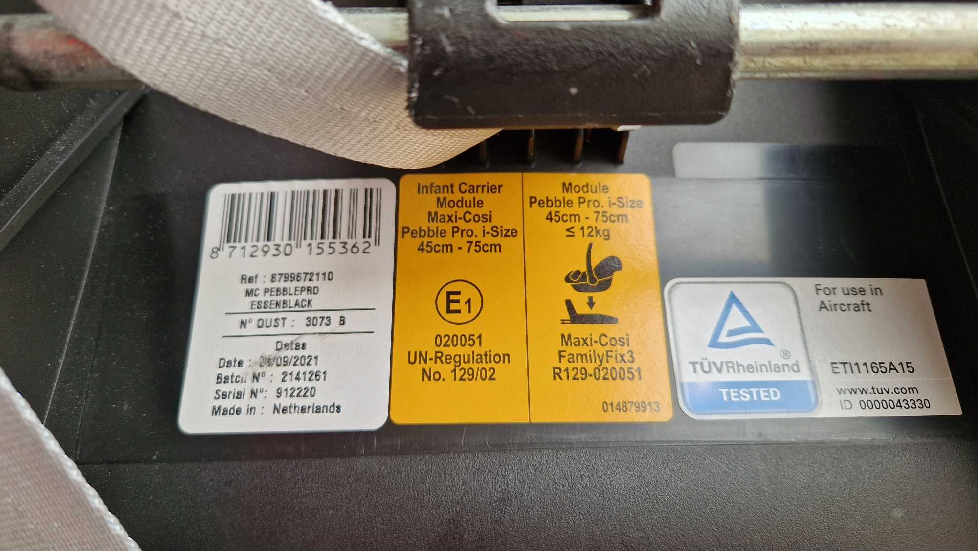 Carro Maxi Cosi Adorra 2, Ovo Pebble Pro e Isofix