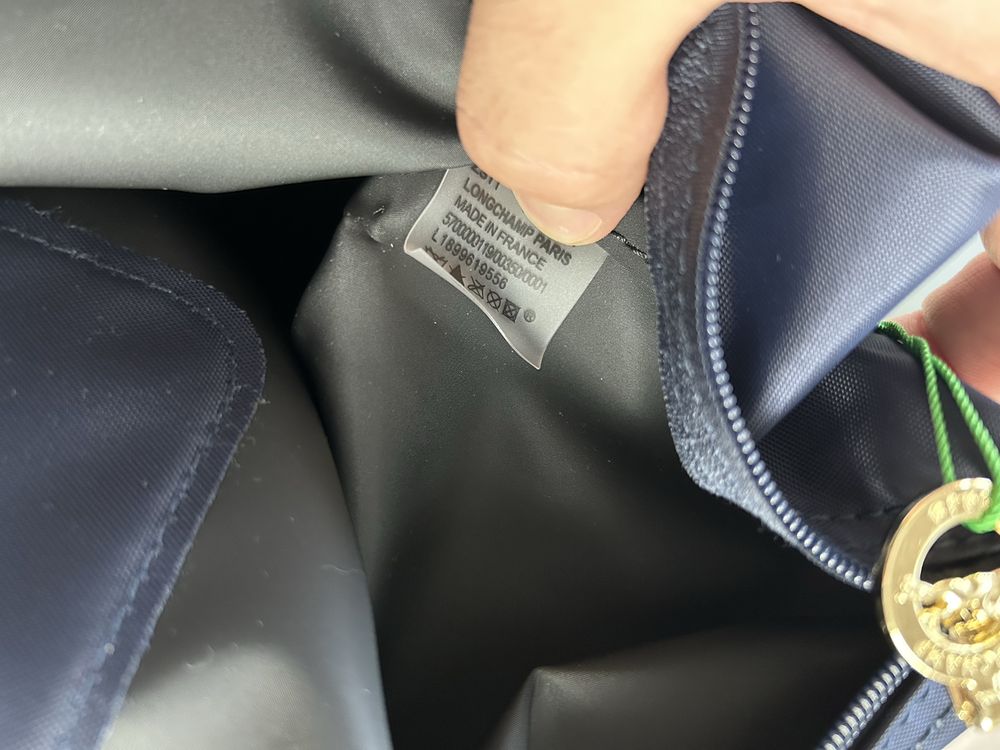 Longchamp torebka granatowa L