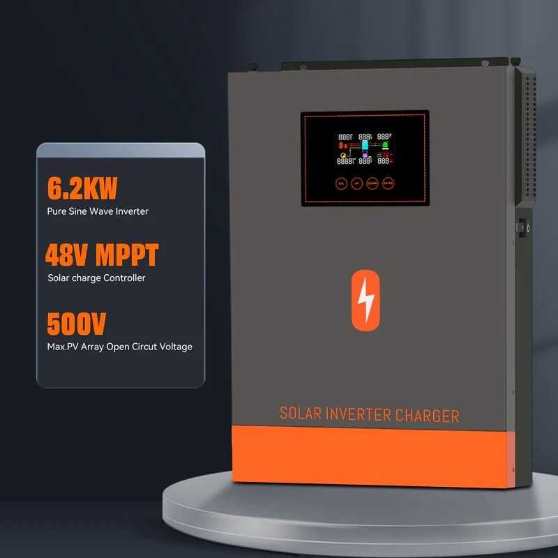 Гібридний інвертор Power Mr  6,2 кВт 48v