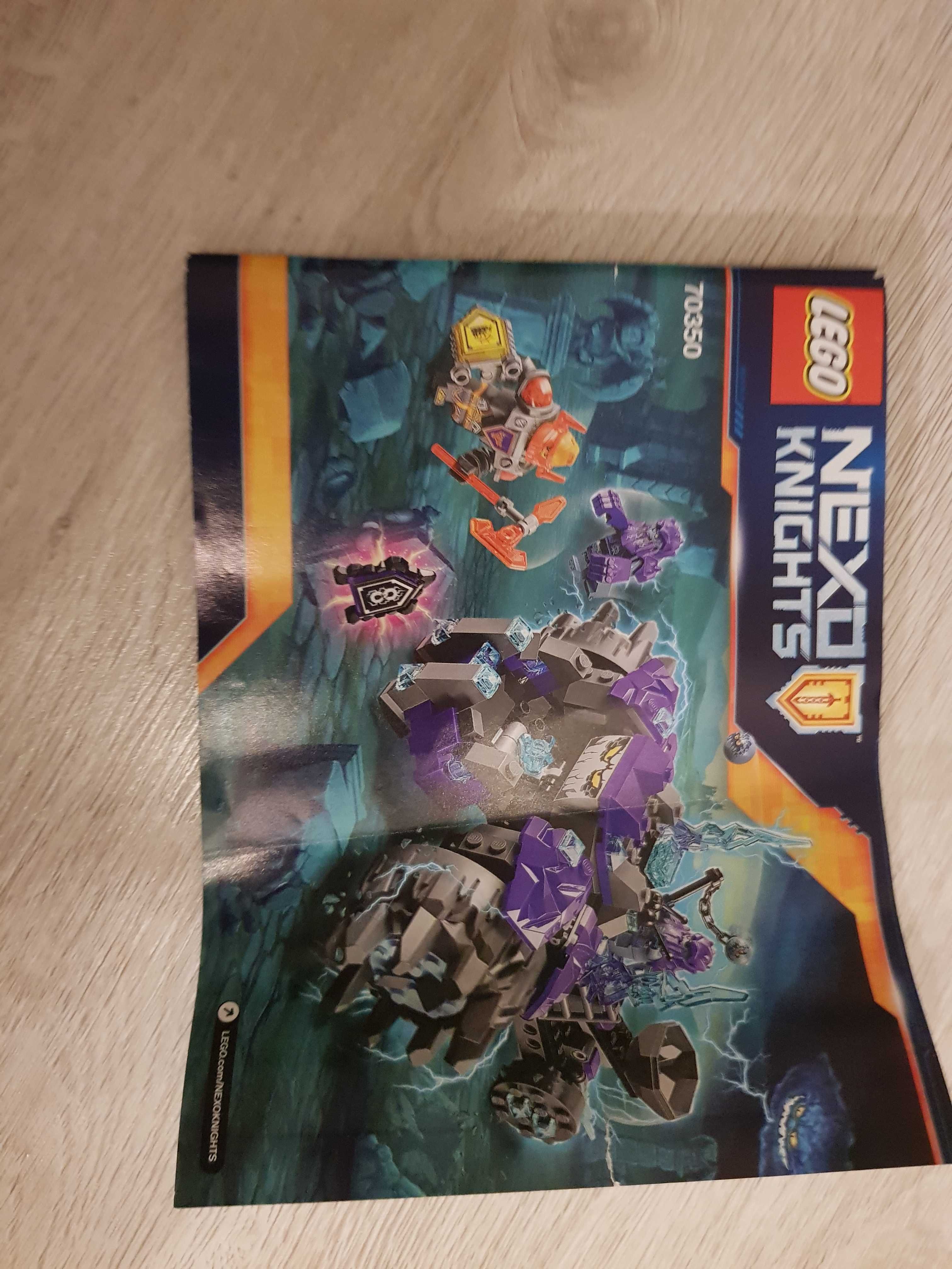 Zestaw lego nexo knights trzej bracia 70350