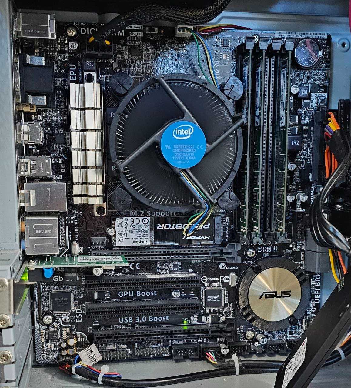 Motherboard Asus H97M-Plus + i5 4460 3.40 GHz