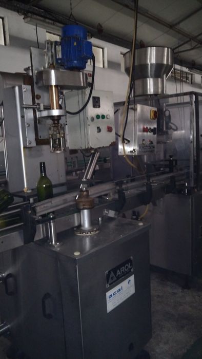 Linha de enchimento de enchimento de vinho semi automática