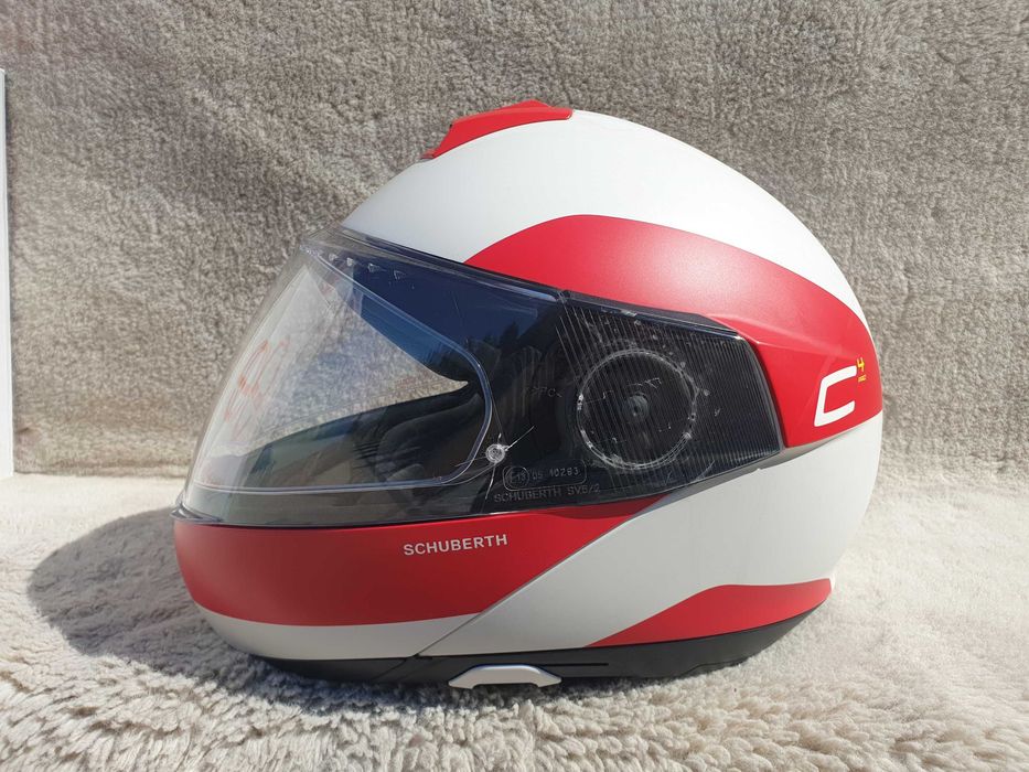 Schuberth c4 pro XXL , szczękowy kask motocyklowy z blendą .