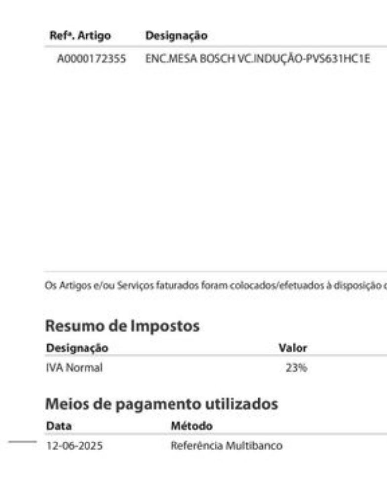 Placa de indução Bosch PVS631HC1E  Serie 6