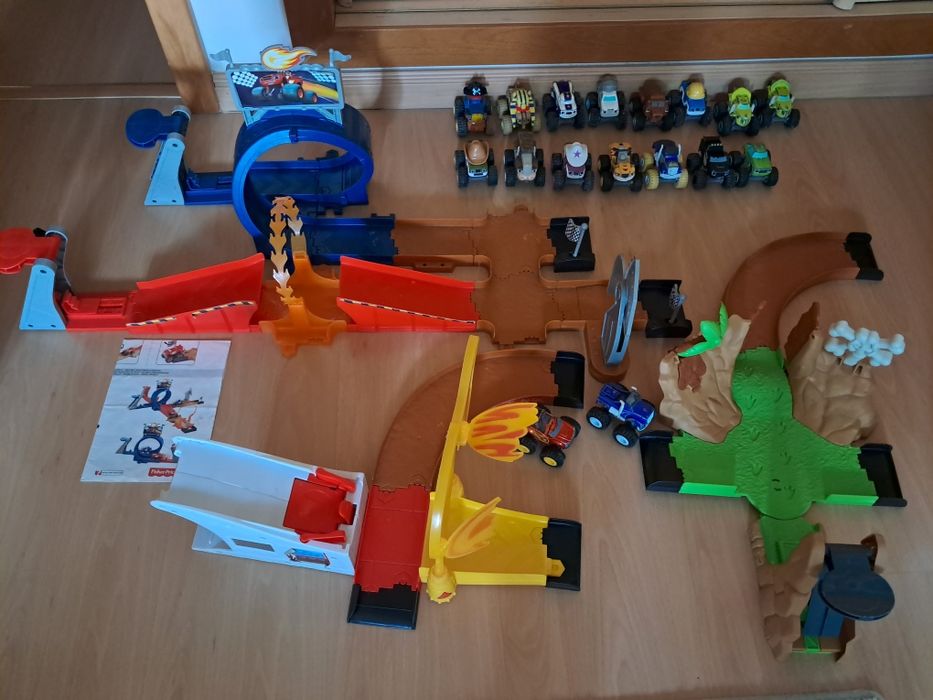 Pista carros Blaze Monster Machines