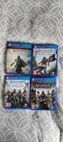 Assassin's Creed Syndicate, Unity, IV Black Flag, Ezio Collection PS4