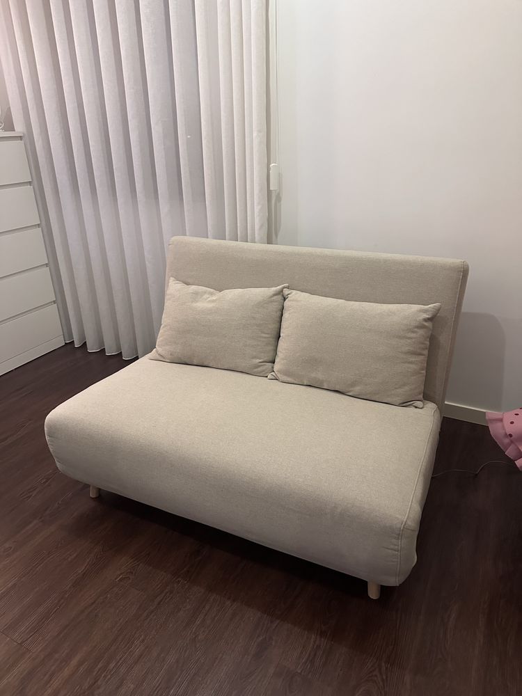 Sofá Cama Sklum - Bege - Quase Novo