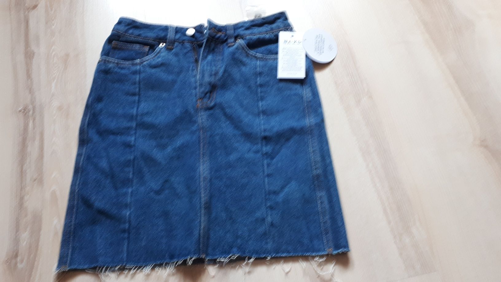 Spódnica jeans 34