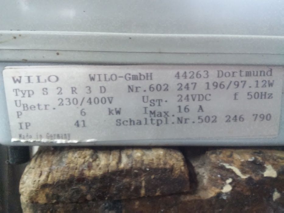 Sterownik WILO do Pomp