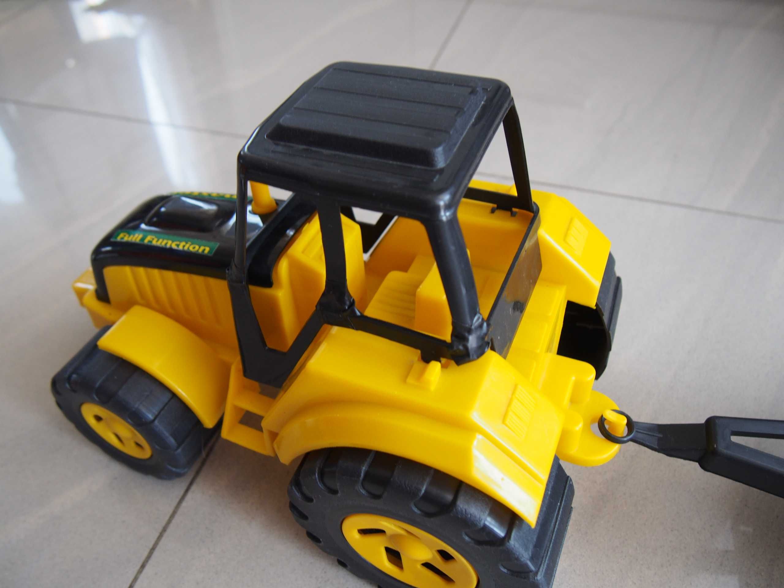 Traktor spychacz zabawka do piaskownicy 3 szt