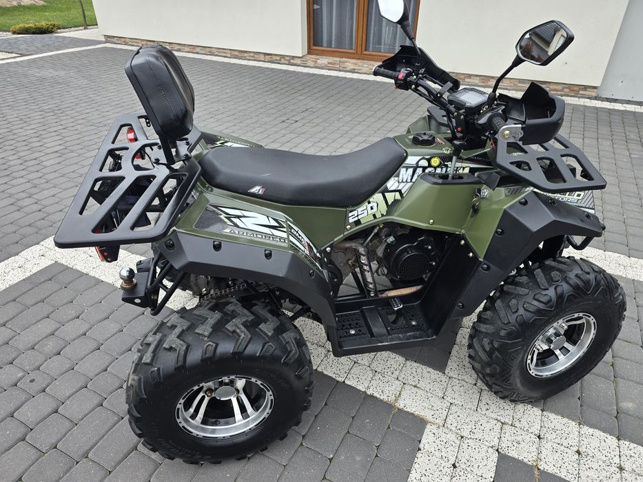 Quad magnum 250,  2020 rok, zarejestrowany I ubezpieczony