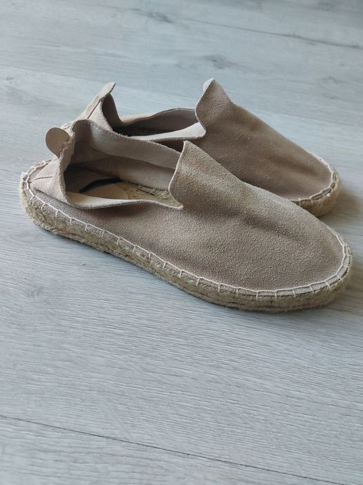 Skórzane espadryle Reserved