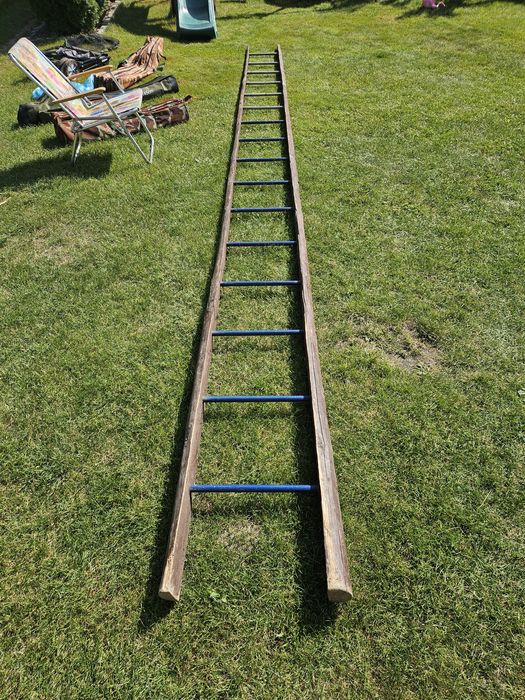 Drabina drewniana 5.9m
