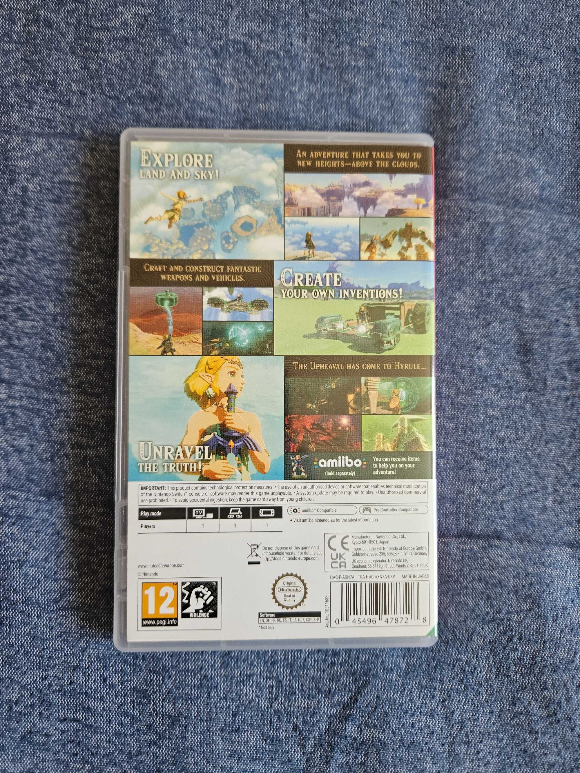 The Legend of Zelda: Tears of the Kingdom Nintendo Switch
