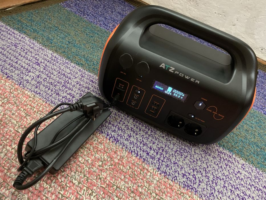 Нова зарядна станція ATZ Power 600W 642.6Wh