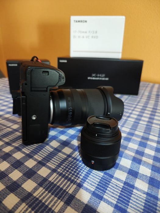 Equipamento Fujifilm - x-h2 , tamron 17-70 f2.8, xc 35 f2