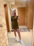 Sukienka khaki zielona TopShop 40 L