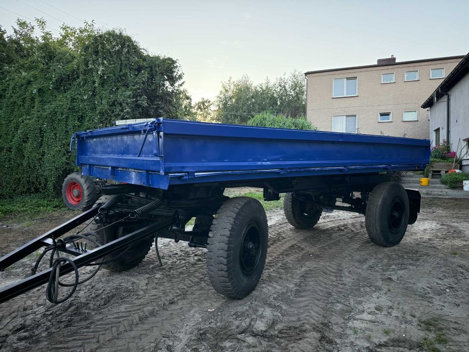 przyczepa wywrotka hl 8011 zarejestrowana opłacona