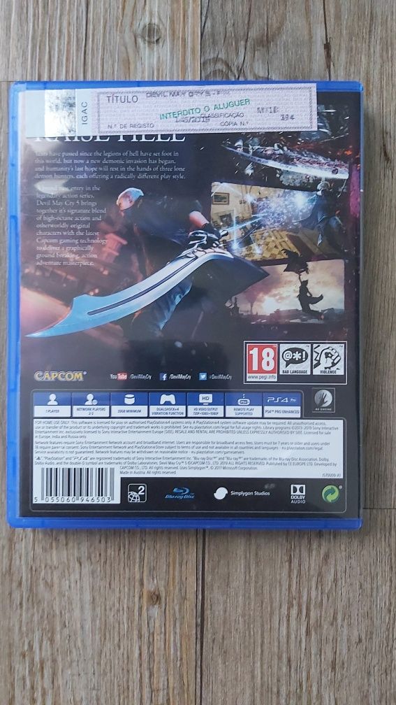 Devil May Cry 5 para PS4