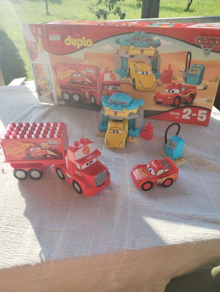 LEGO Duplo 10846 Kawiarnia flo's cafe AUTA McQueen