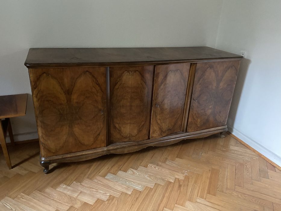 Komoda zabytkowa, stara, vintage, PRL, z litego drewna, OKAZJA!!!