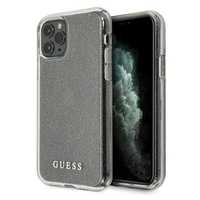 Guess Guhcn58Pcglsi Iphone 11 Pro Srebrny/Silver Hard Case Glitter