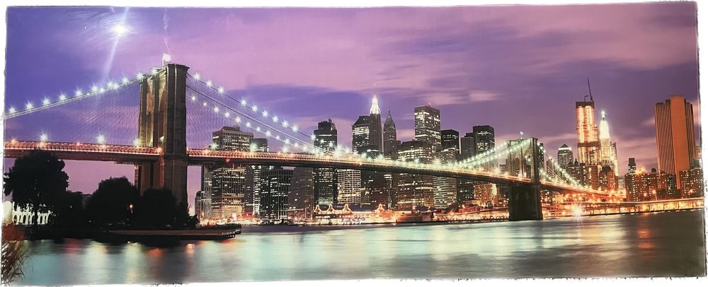 Obraz szklany „Brooklyn Bridge”
