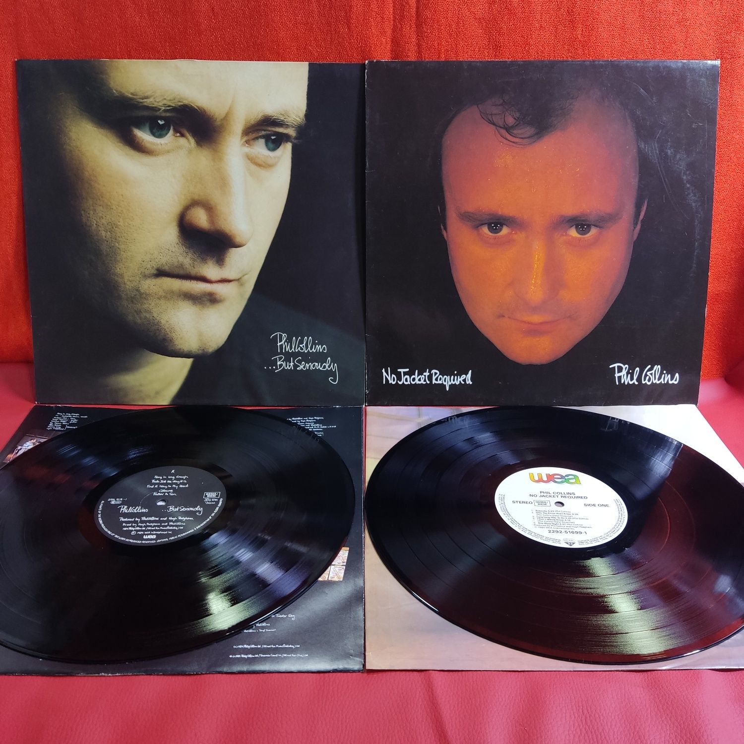 Phil Collins - Вінілові платівки 1981/82/83/85/89/90
